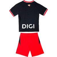 Castore equipación fútbol niño ATHL.BILBAO 27 AWAY INF KIT vista trasera