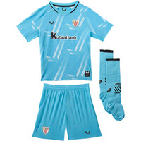 Castore equipación fútbol niño ATHL.BILBAO 27 THIRD INF KIT vista frontal