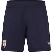 Castore pantalones fútbol oficiales ATHL.BILBAO 26 AWAY SHORT vista frontal