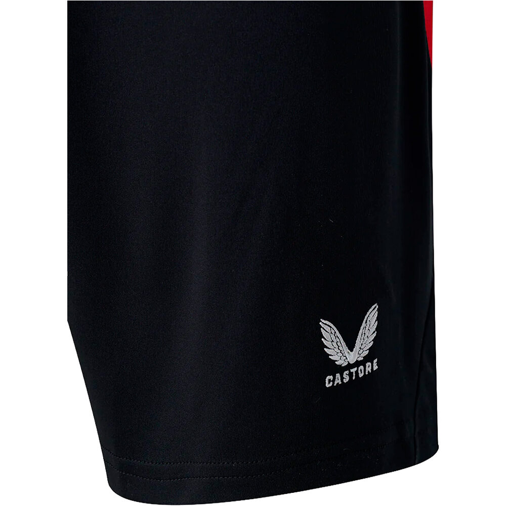 Castore pantalones fútbol oficiales niño ATHL.BILBAO 27 HOME INF SHORT 03