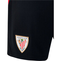 Castore pantalones fútbol oficiales niño ATHL.BILBAO 27 HOME INF SHORT vista detalle