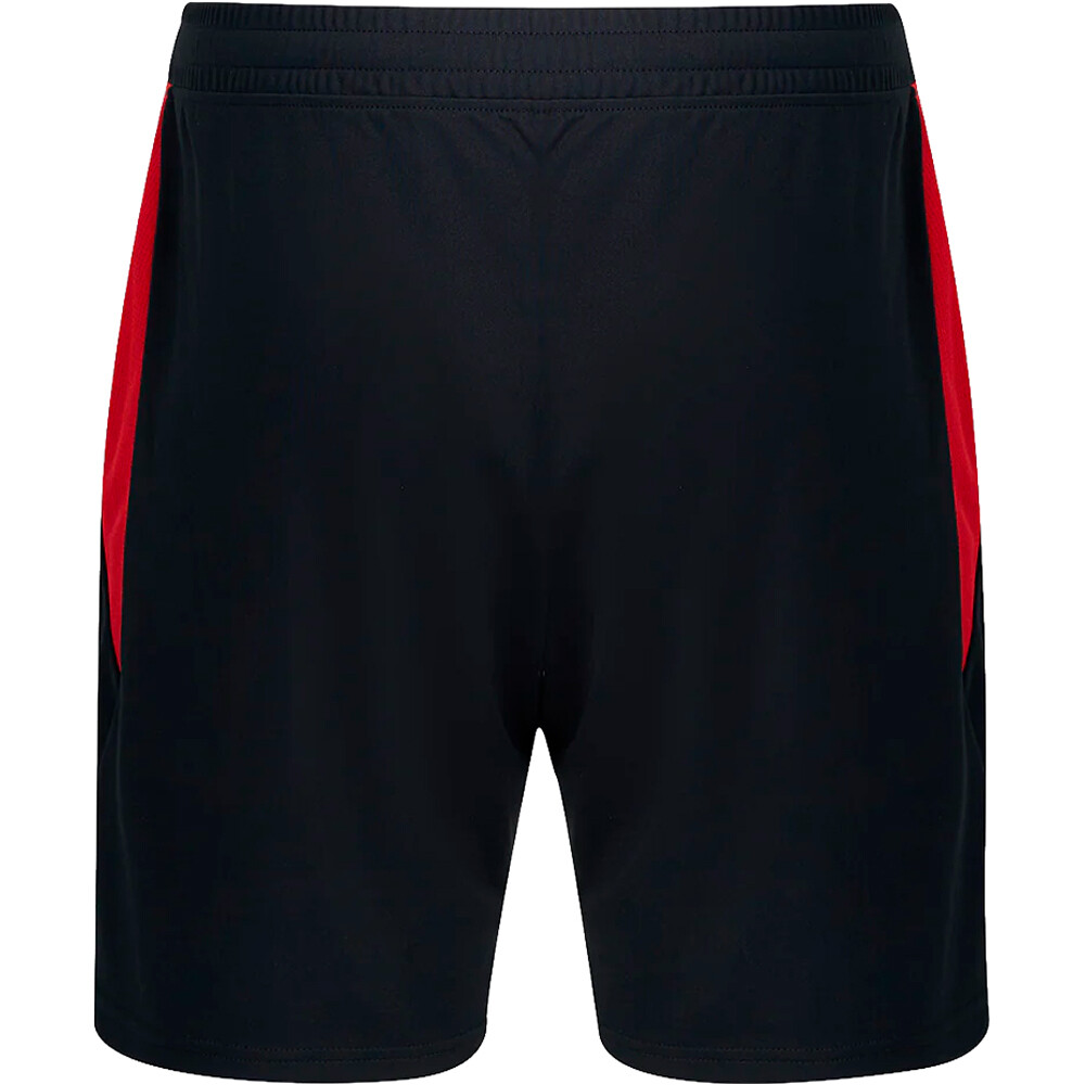 Castore pantalones fútbol oficiales niño ATHL.BILBAO 27 HOME INF SHORT vista trasera