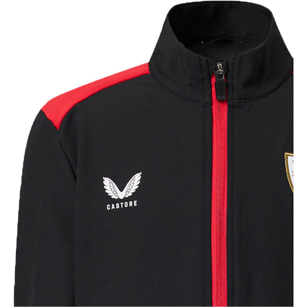 Castore sudadera entrenamiento fútbol ATHL.BILBAO 27 PRE MATCH WALKOUT JACKET vista detalle