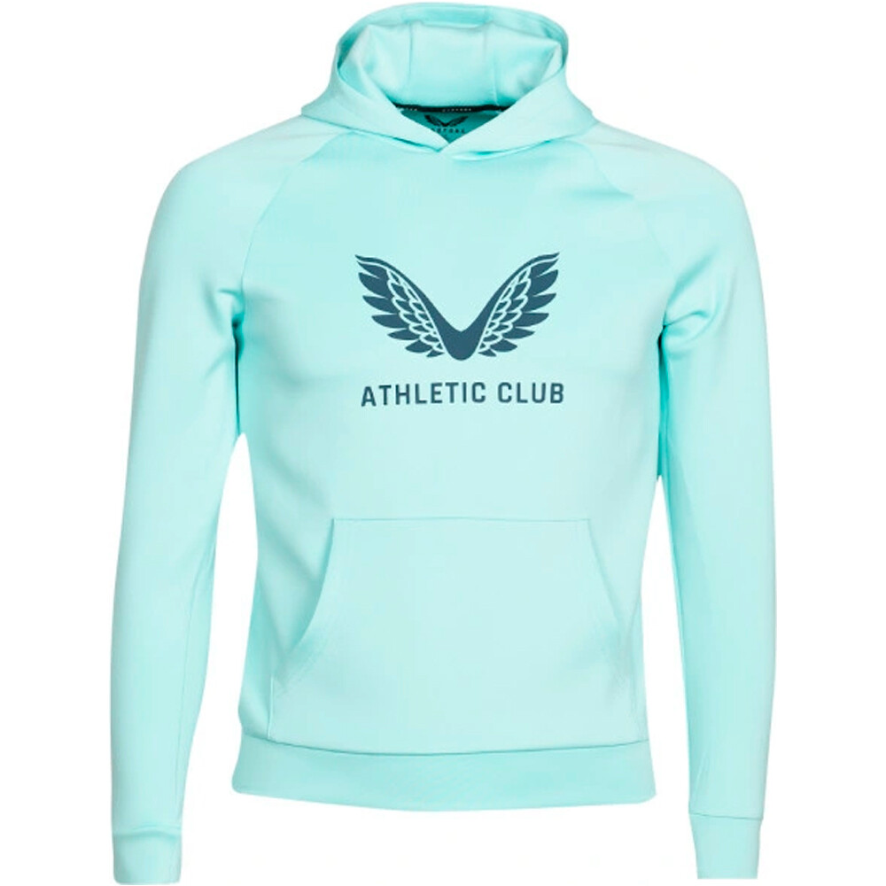 Castore sudadera entrenamiento fútbol niño ATHL.BILBAO 26 PLAYERS SCUBA LOCK UP  INF HOODY vista frontal