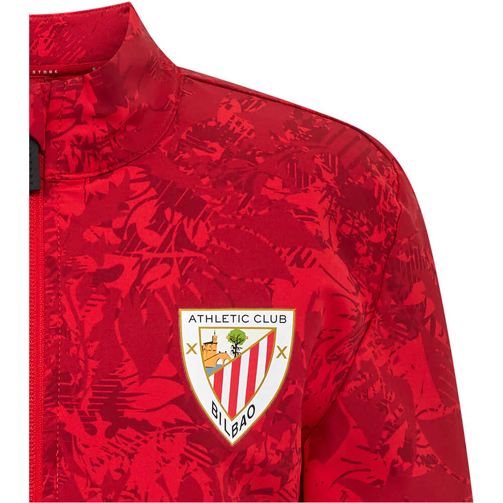 Castore sudadera entrenamiento fútbol niño ATHL.BILBAO 26 PRE MATCH JACKET INF 03