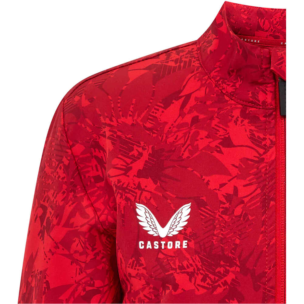 Castore sudadera entrenamiento fútbol niño ATHL.BILBAO 26 PRE MATCH JACKET INF vista detalle