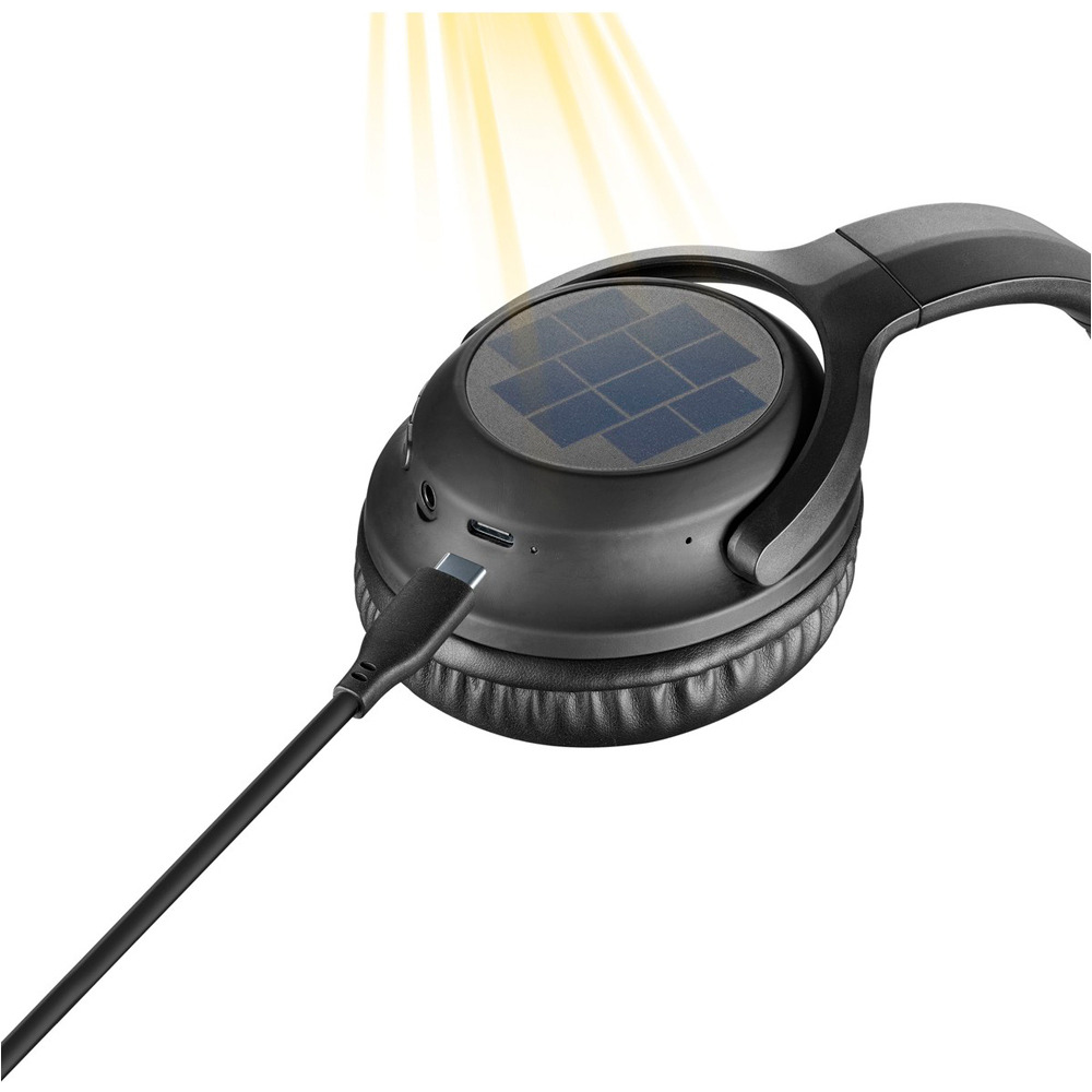 Cellular Line sonido AURICULAR DIADEMA BT SOLAR NEGRO 04