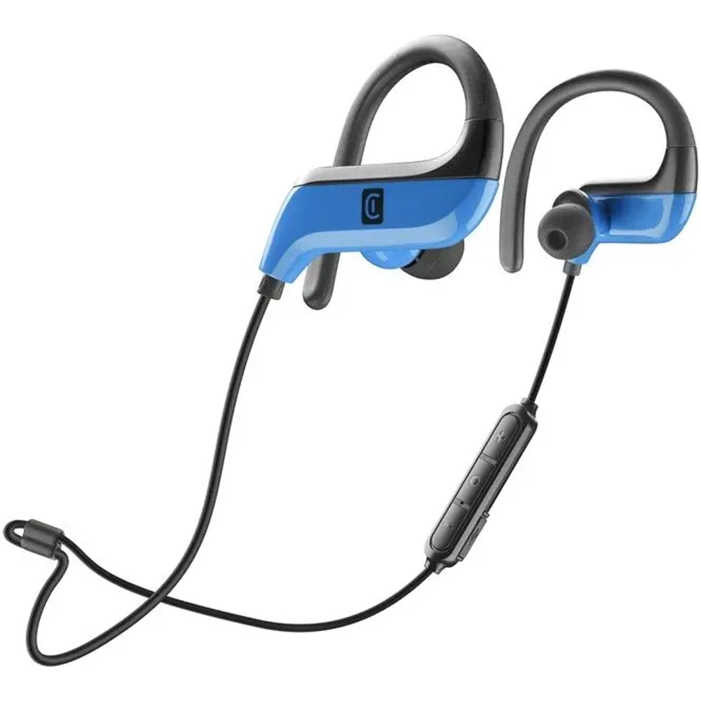 Cellular Line sonido AURICULARES DEPORTIVOS BLUETOOTH RACER AZUL vista frontal