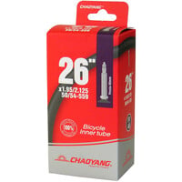Chaoyan cámara bicicleta mtb Cmara 26x1.95/2.125 FV 40 mm vista frontal