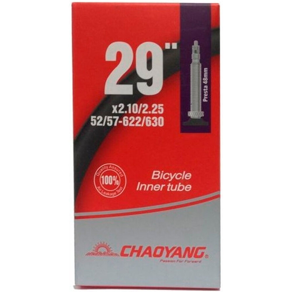 Chaoyan cámara bicicleta mtb Cmara 29x2,10/2,25 FV 48mm vista frontal