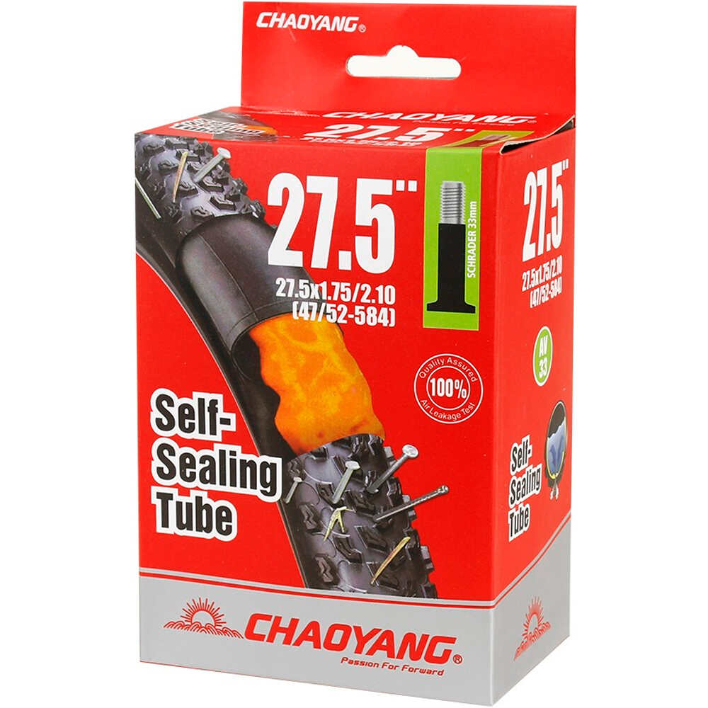 Chaoyan cámara bicicleta mtb Cmara Sellante 27,5x1.75/2,10 AV vista frontal