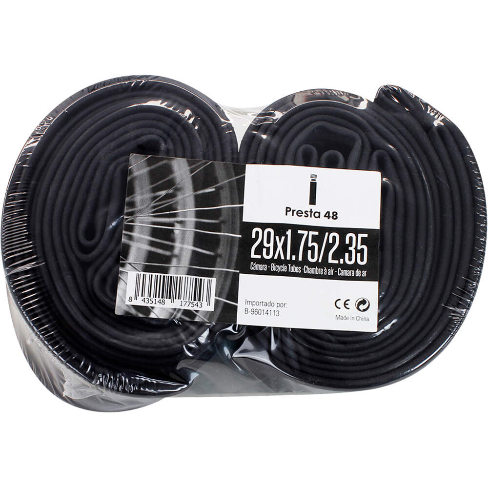 Chaoyan cámara bicicleta mtb Pack 2 uds OEM Cmara 29x1.75/2.35 Presta 48 vista frontal