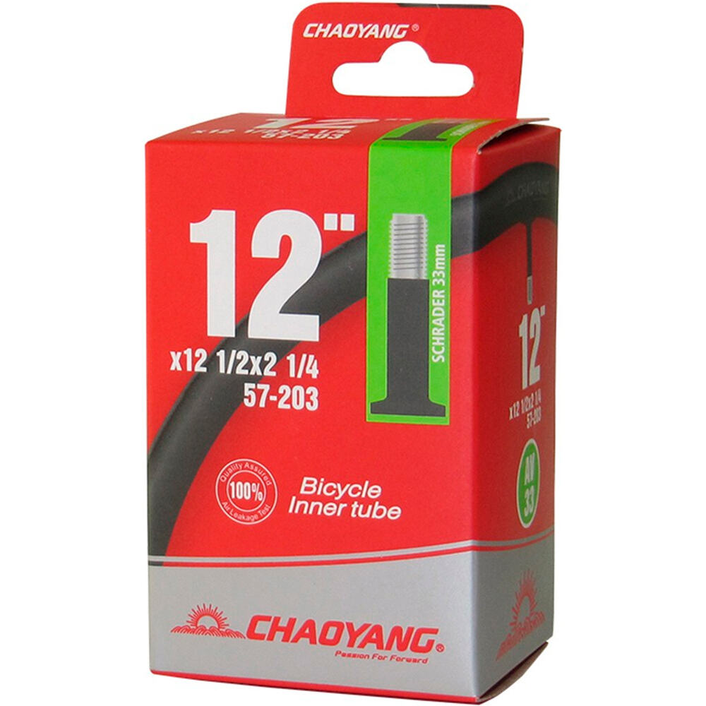 Chaoyan cámara rueda bicicleta infantil Cmara 12 1/2x2 1/4 AV vista frontal