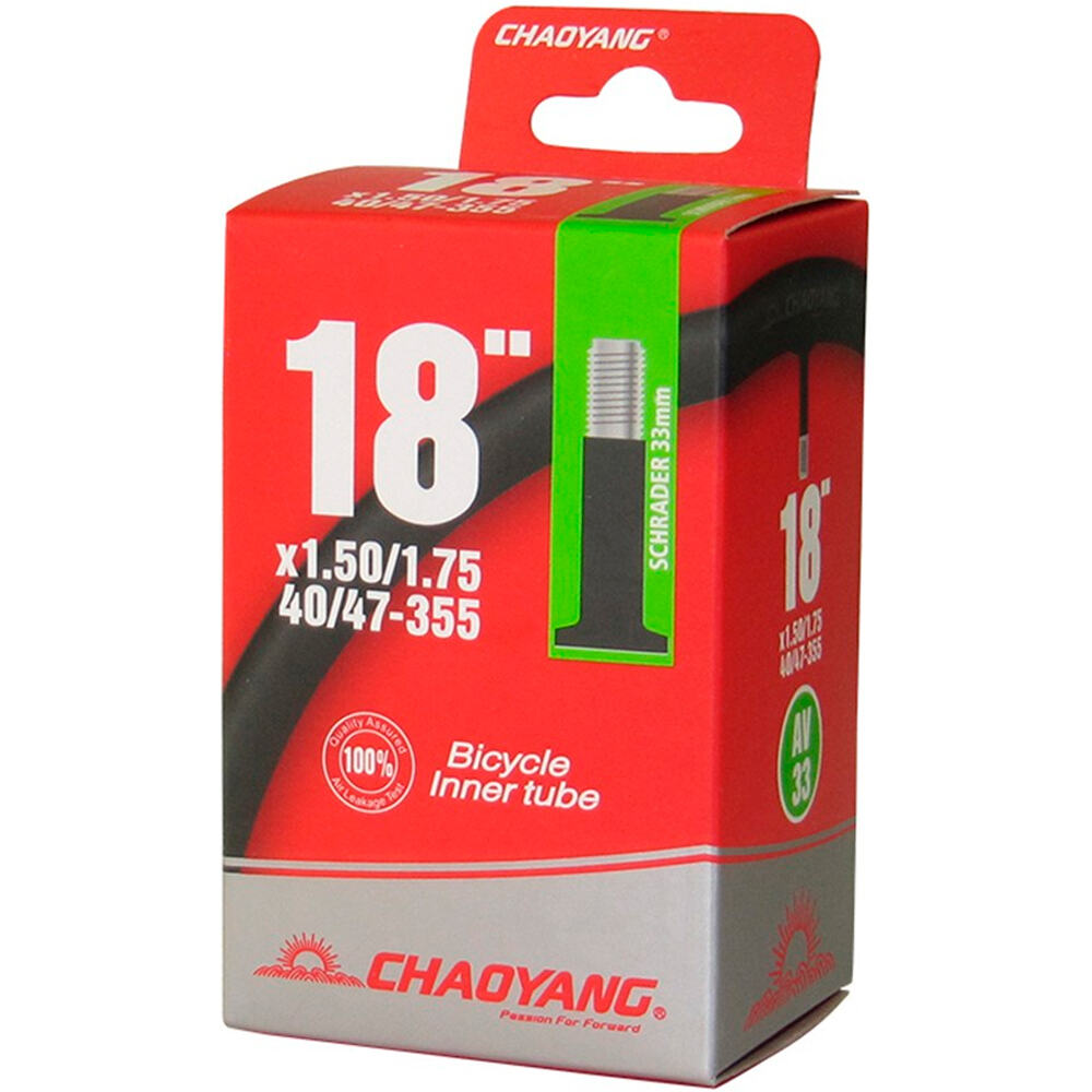 Chaoyan cámara rueda bicicleta infantil Cmara 18x1.50/1.75 AV vista frontal