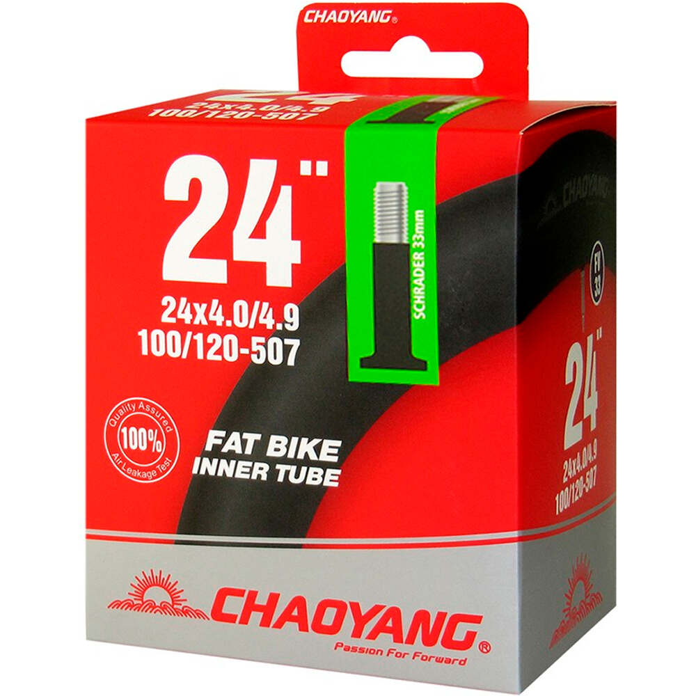 Chaoyan cámara rueda bicicleta infantil Cmara Fat 24X4.0/4.9 AV vista frontal