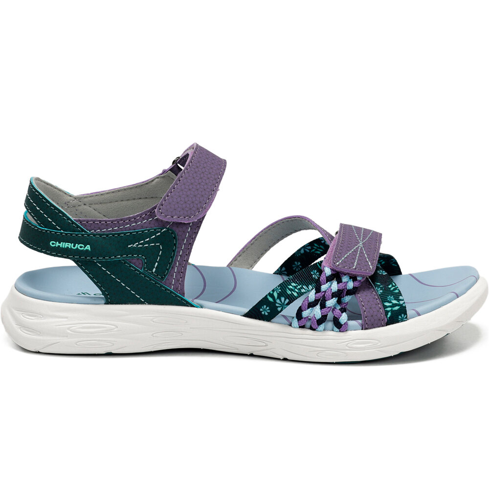 Chiruca sandalias trekking mujer BARBATE 01 lateral exterior