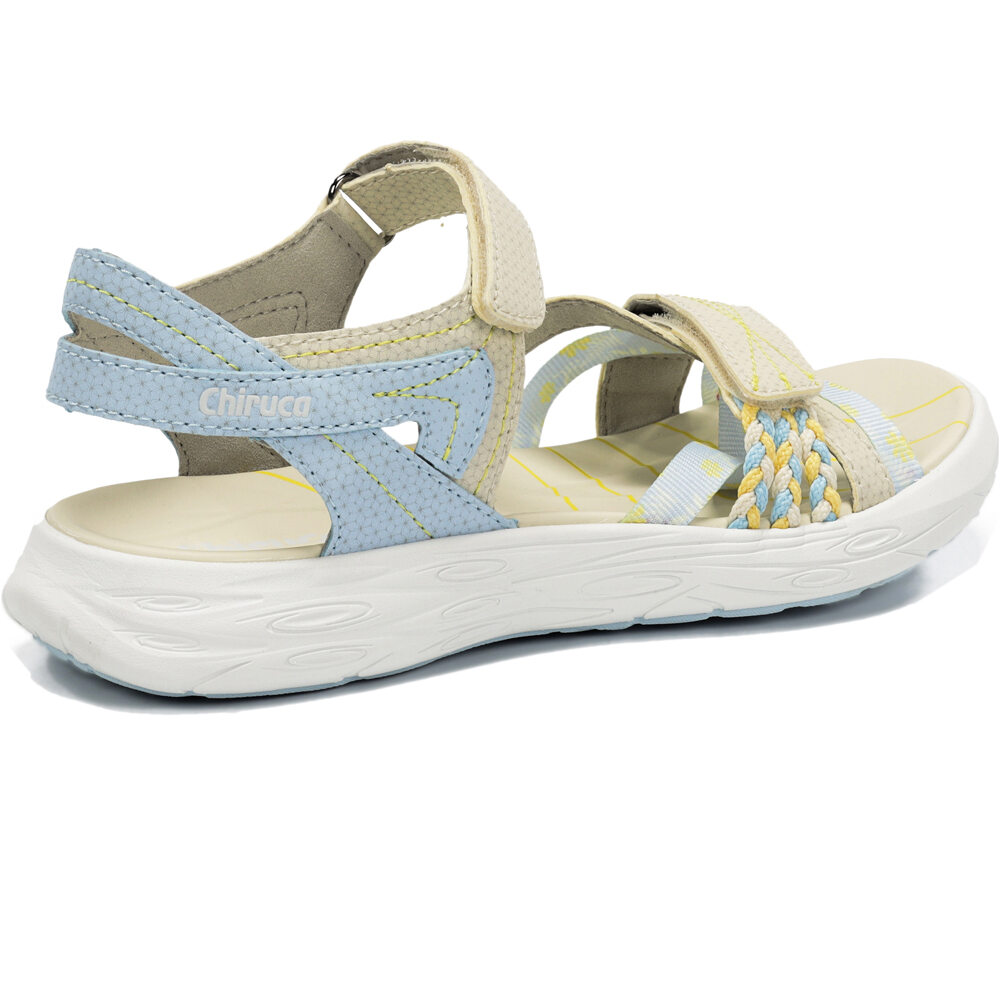 Chiruca sandalias trekking mujer BARBATE 04 vista trasera