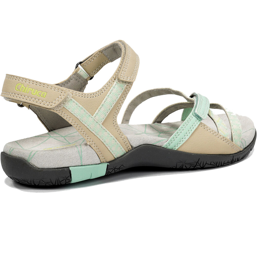 Chiruca sandalias trekking mujer VALENCIA 04 vista superior
