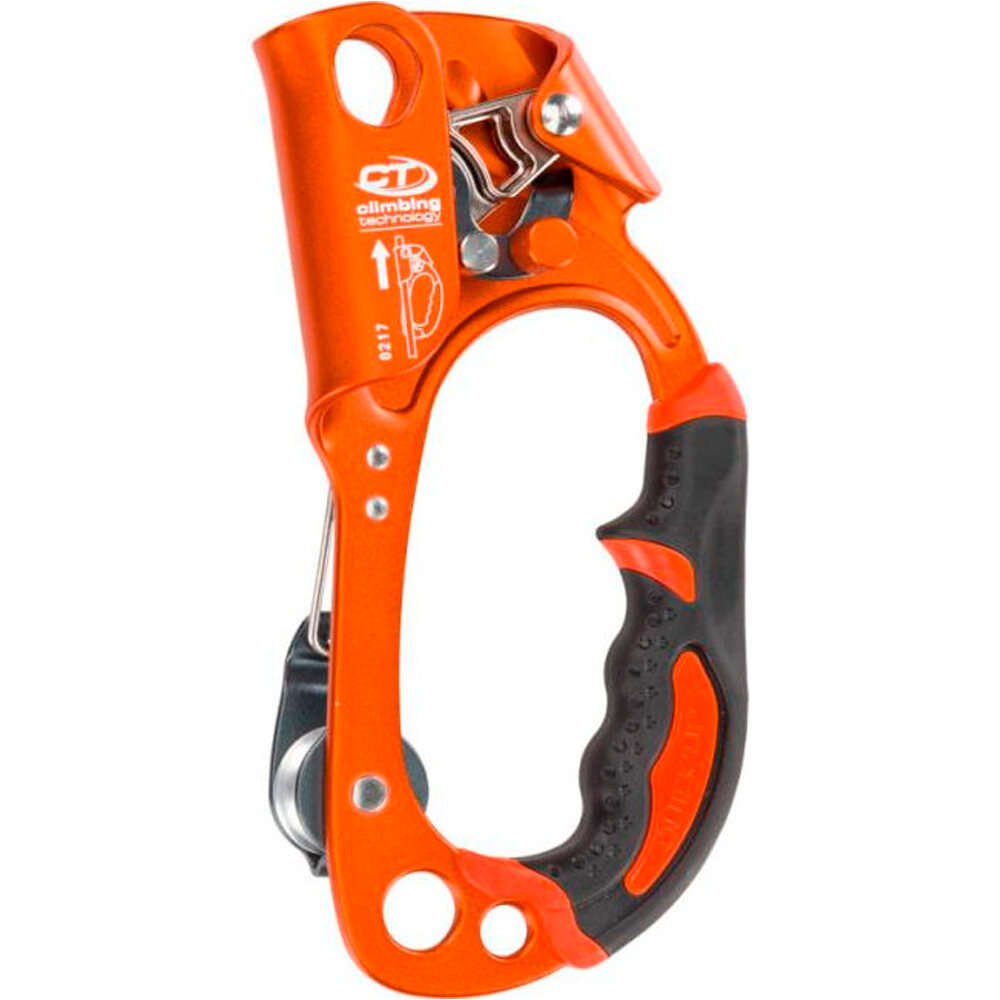Climbing bloqueador seguridad QUICK ROLL - RIGHT - ORANGE 01