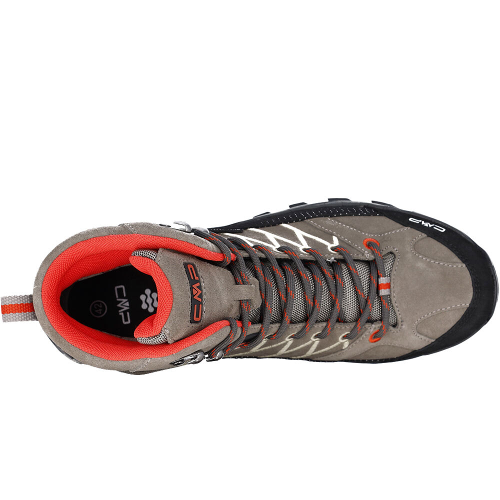 Cmp bota trekking hombre RIGEL MID TREKKING SHOES WP vista trasera