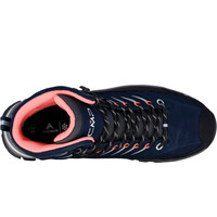 Cmp bota trekking mujer RIGEL 2.0 MID WMN WP TREKKING SHOES vista trasera