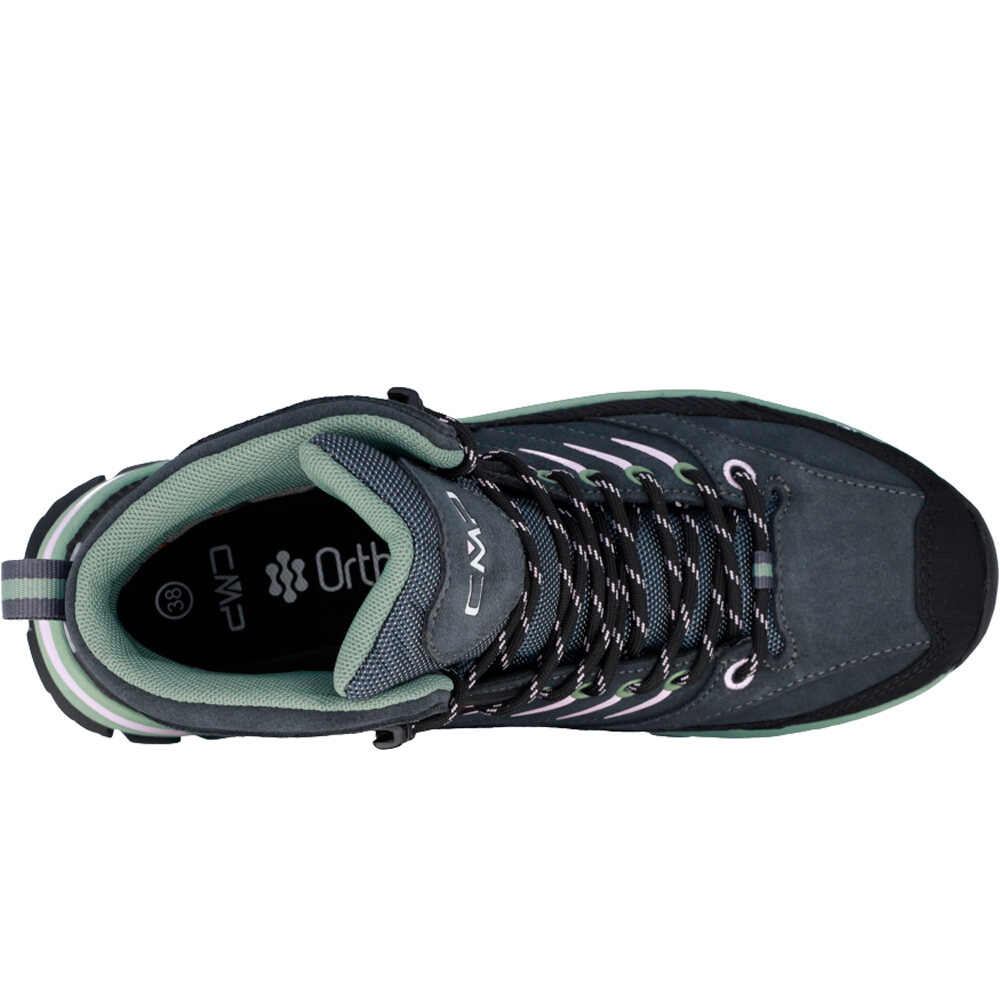 Cmp bota trekking mujer RIGEL 2.0 MID WMN WP TREKKING SHOES vista trasera