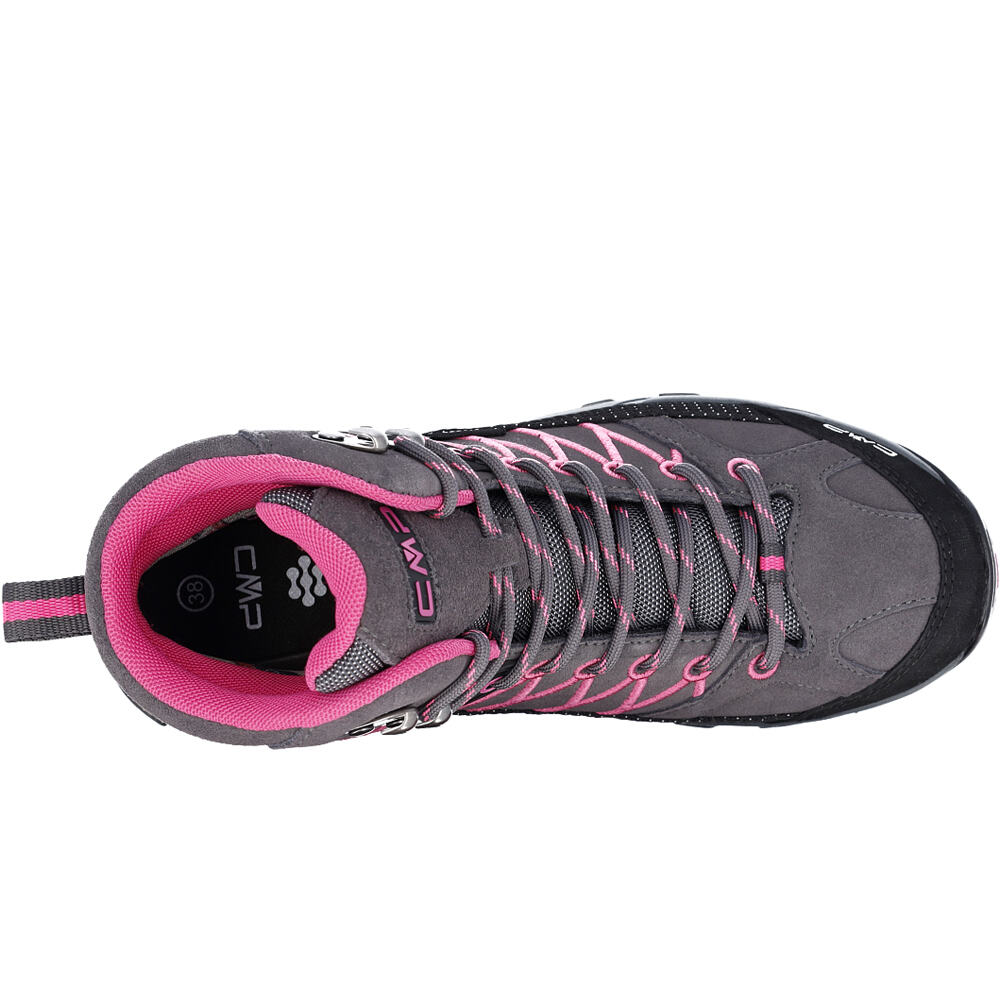 Cmp bota trekking mujer RIGEL MID WMN TREKKING SHOES WP vista trasera