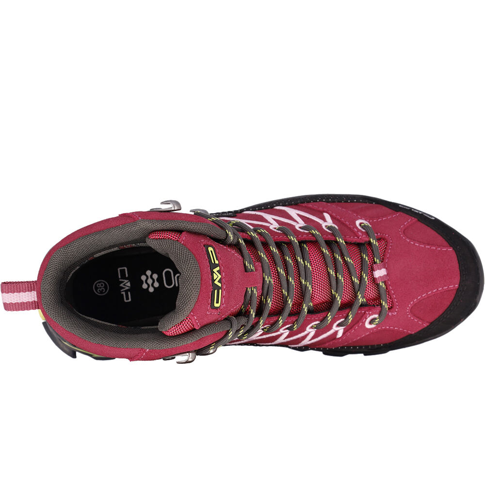 Cmp bota trekking mujer RIGEL MID WMN TREKKING SHOES WP vista trasera