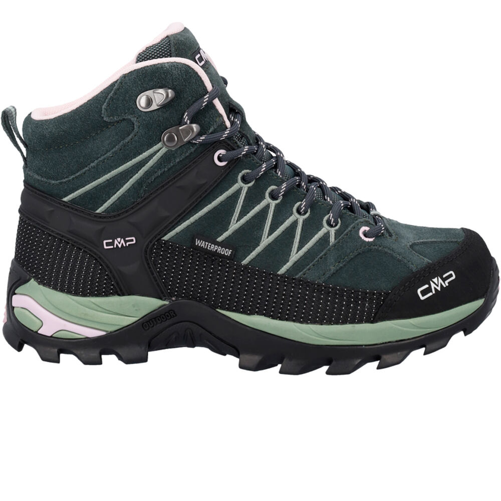Cmp bota trekking mujer RIGEL MID WMN WP TREKKING SHOES lateral exterior