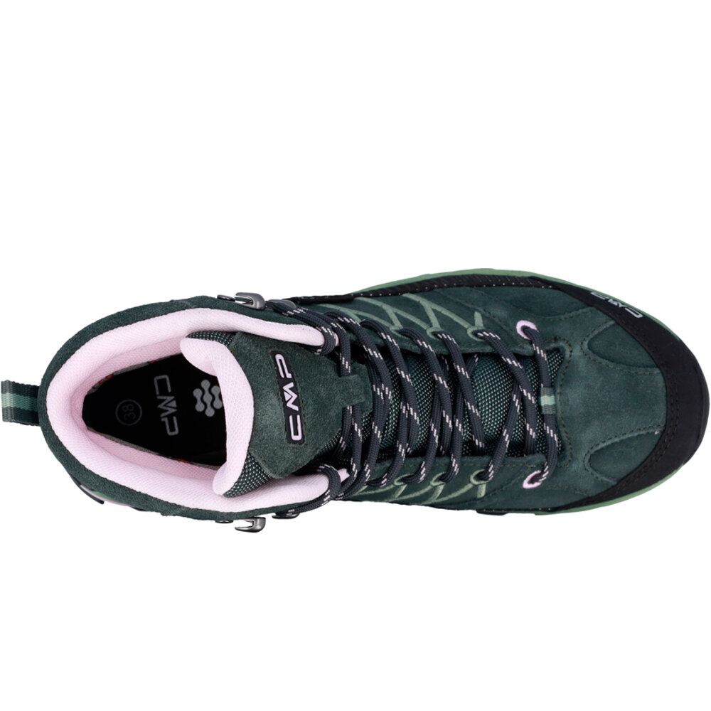 Cmp bota trekking mujer RIGEL MID WMN WP TREKKING SHOES vista trasera