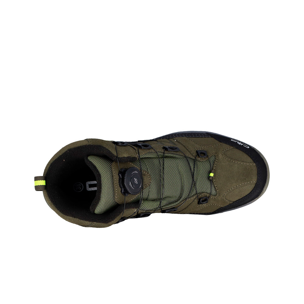 Cmp bota trekking niño KIDS KIRUNA MID FITGO FLEECE WP vista trasera