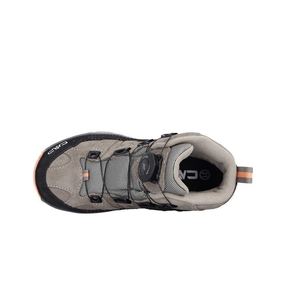 Cmp bota trekking niño KIDS KIRUNA MID FITGO TREKKING SHOES WP vista trasera