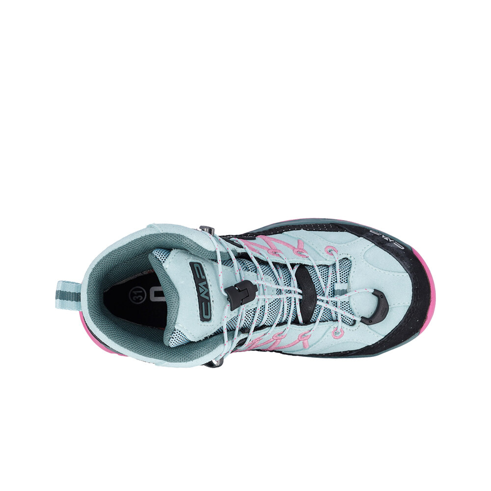 Cmp bota trekking niño KIDS RIGEL MID TREKKING SHOES WP vista trasera