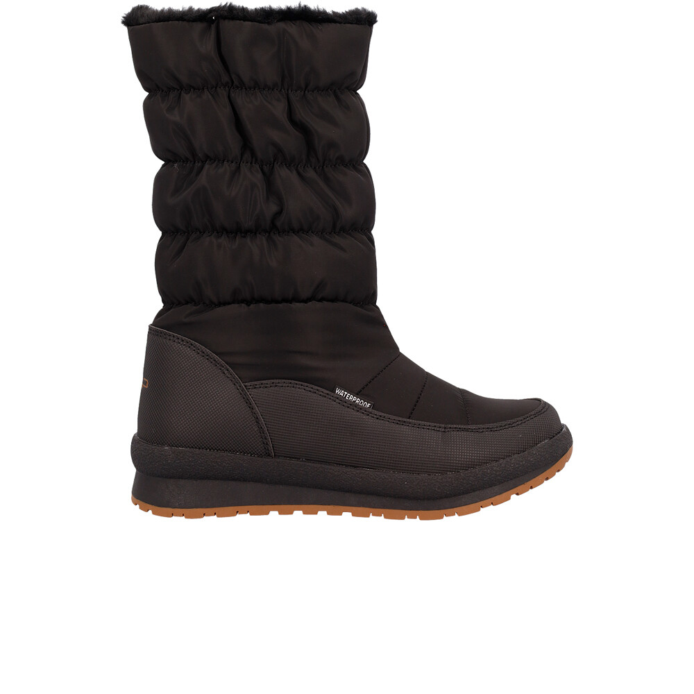 Cmp botas apreski mujer HOLSE WMN SNOW BOOT WP NERO-NERO vista frontal