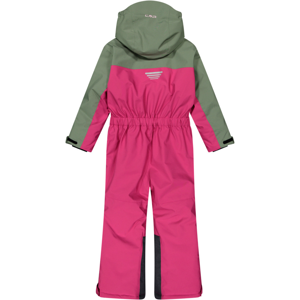Cmp buzo esquí infantil KID SNOWSUIT FIX HOOD vista trasera