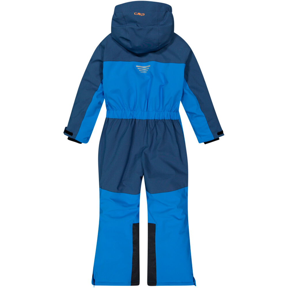Cmp buzo esquí infantil KID SNOWSUIT FIX HOOD vista trasera