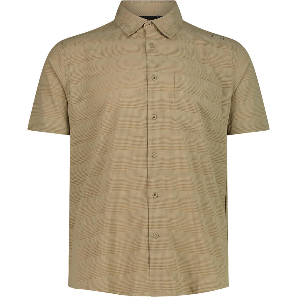 Cmp camisa montaña manga corta hombre MAN SHIRT vista frontal