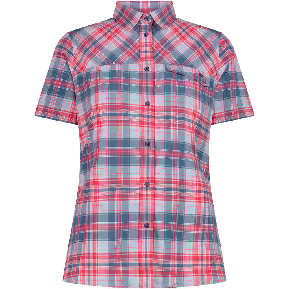 Cmp camisa montaña manga corta mujer WOMAN SHIRT vista frontal
