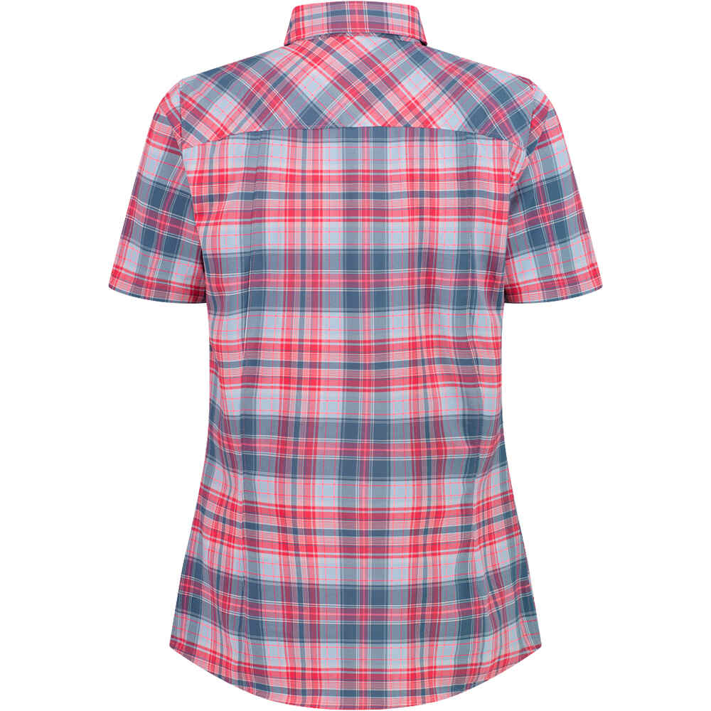 Cmp camisa montaña manga corta mujer WOMAN SHIRT vista trasera