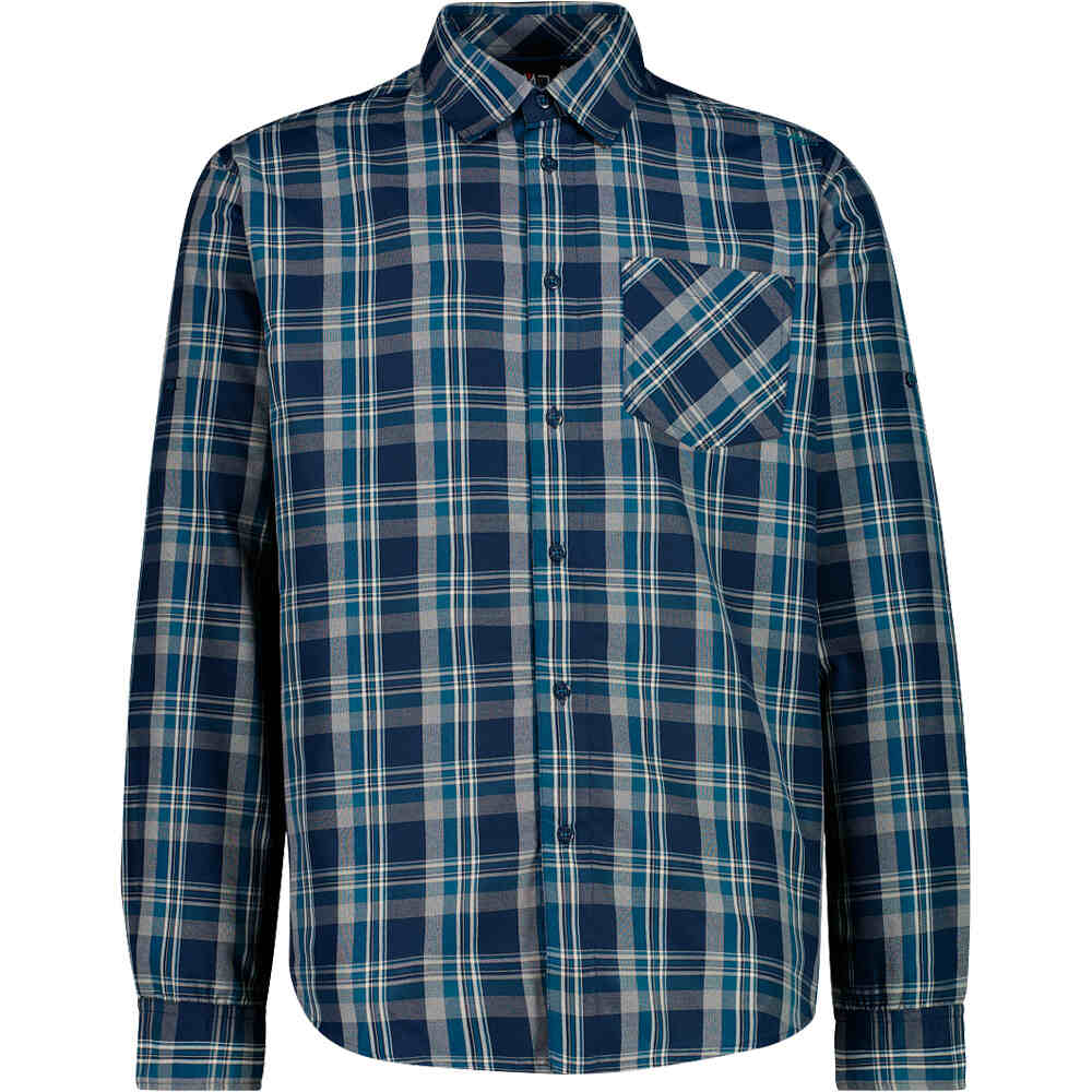 Cmp camisa montaña manga larga hombre MAN SHIRT LONG SLEEVES vista frontal