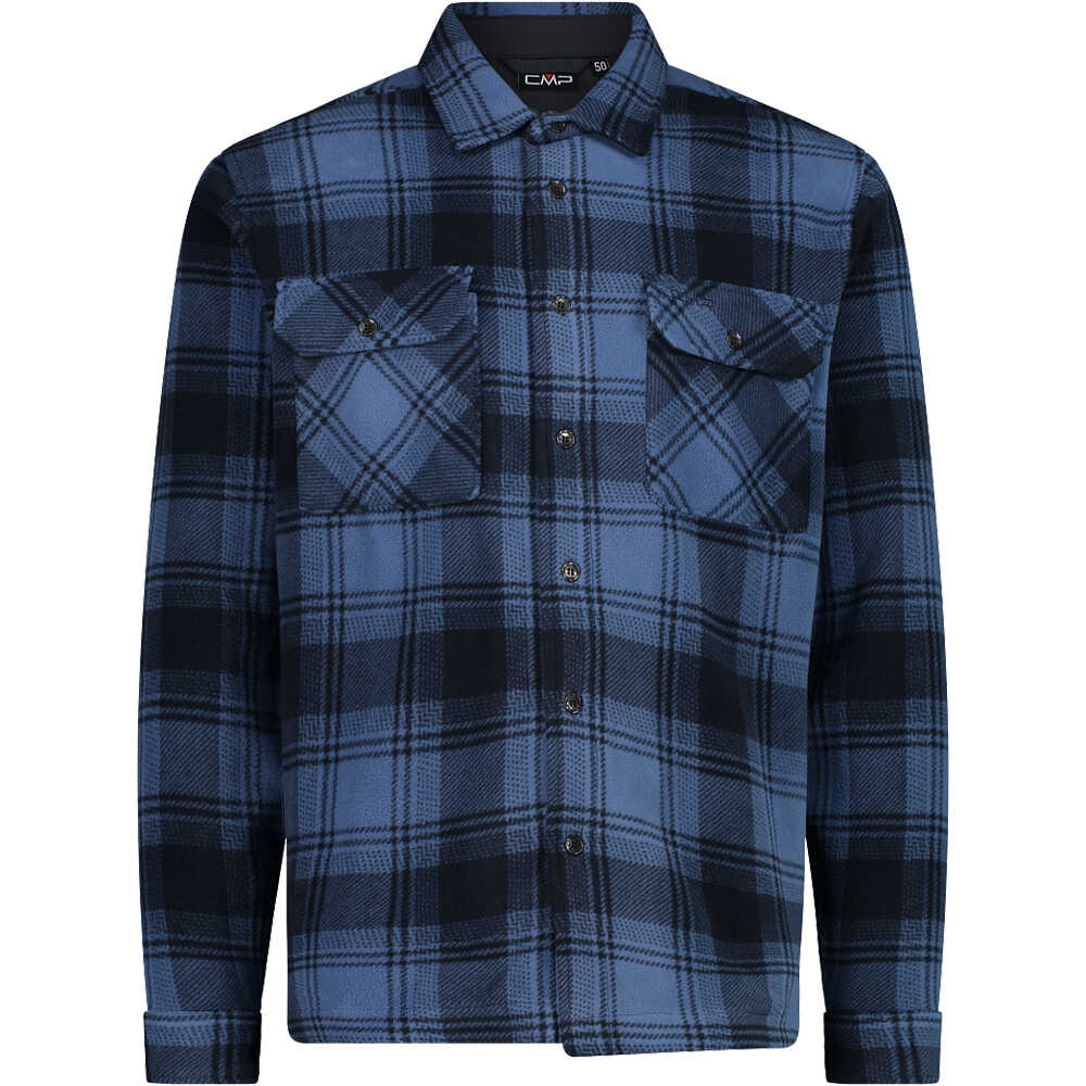 Cmp camisa montaña manga larga hombre MAN SHIRT vista frontal