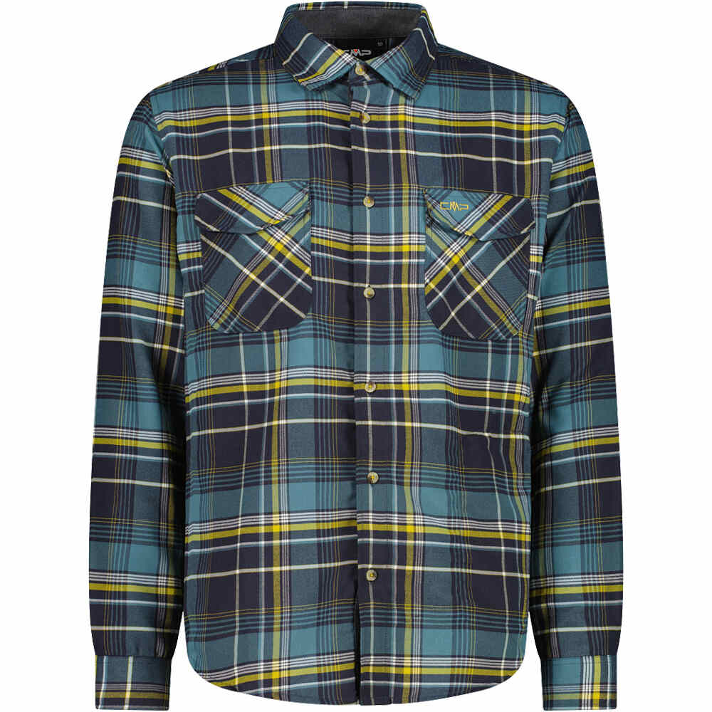 Cmp camisa montaña manga larga hombre MAN SHIRT vista frontal