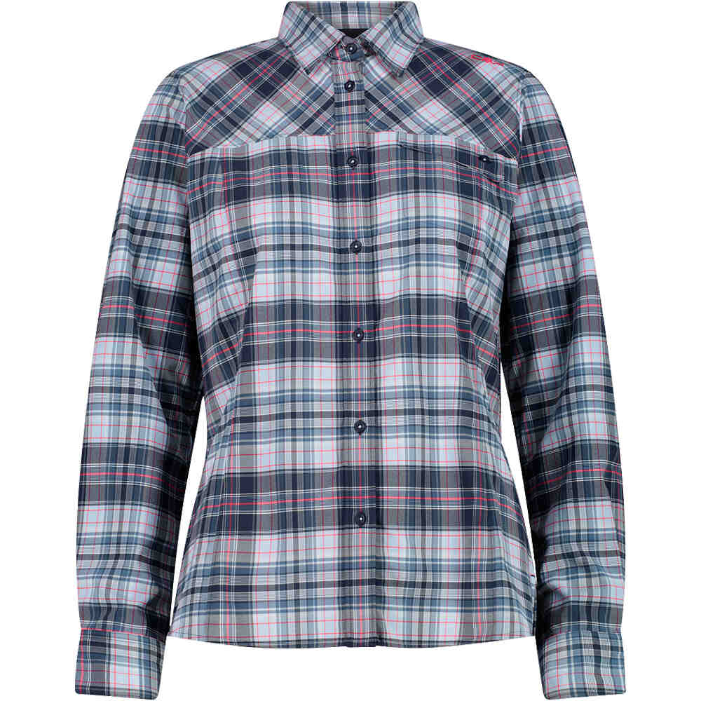 Cmp camisa montaña manga larga mujer WOMAN SHIRT LONG SLEEVES vista frontal