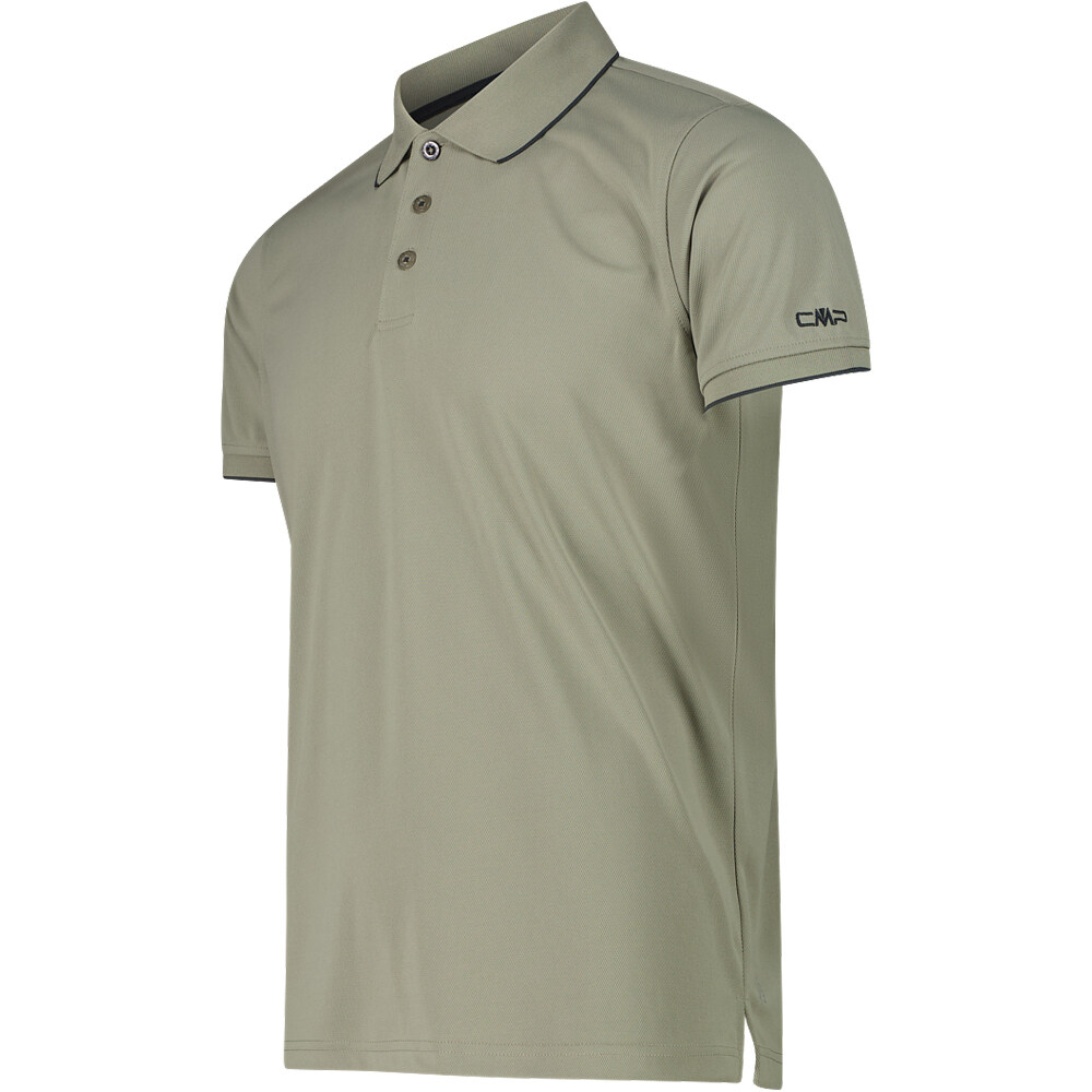Cmp camiseta montaña manga corta hombre MAN POLO vista detalle