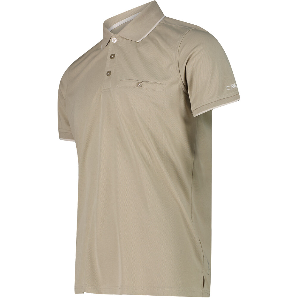 Cmp camiseta montaña manga corta hombre MAN POLO vista detalle
