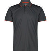 Cmp camiseta montaña manga corta hombre MAN POLO vista frontal