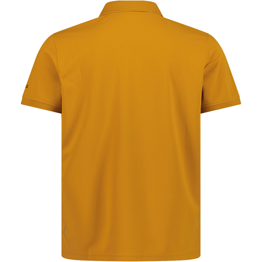 Cmp camiseta montaña manga corta hombre MAN POLO vista trasera