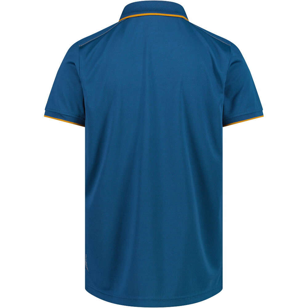 Cmp camiseta montaña manga corta hombre MAN POLO vista trasera