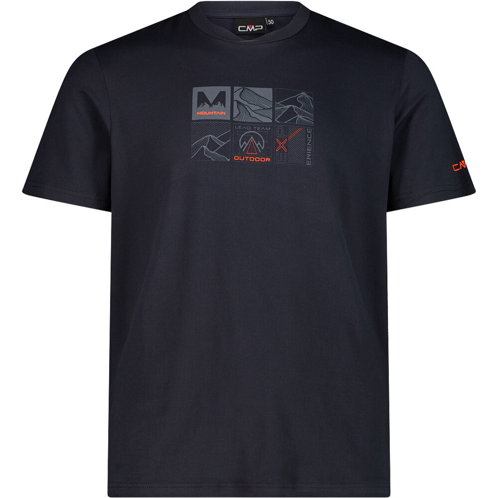 Cmp camiseta montaña manga corta hombre MAN T-SHIRT vista frontal