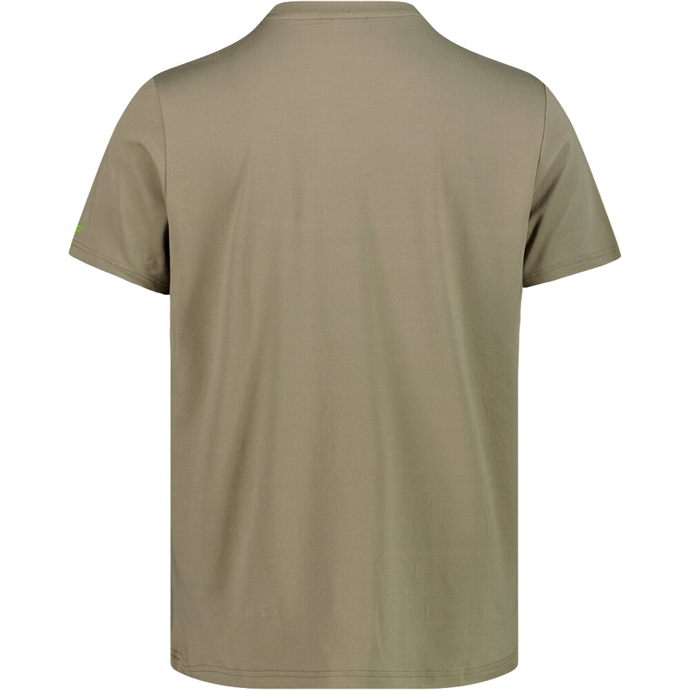 Cmp camiseta montaña manga corta hombre MAN T-SHIRT vista trasera